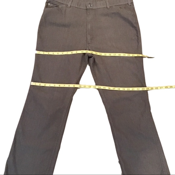 RARE Vintage Levi’s USA Cotton & Stretch Yarn High Waist Wide Leg Jeans/Pants - Picture 8 of 10